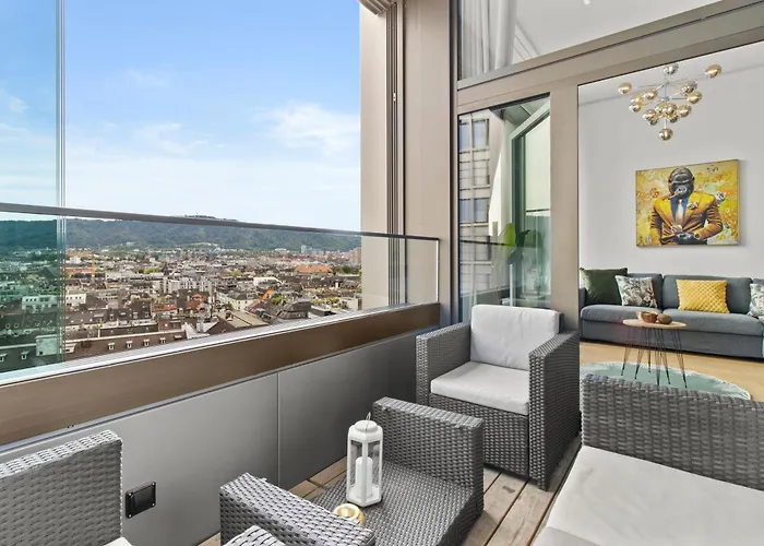 Btqluxurypenthousetopviewac Apartman Zürich
